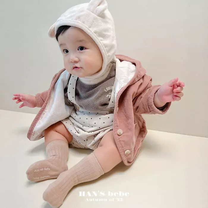 Han's - Korean Baby Fashion - #babyoninstagram - Puppy Hoody Jumper - 4
