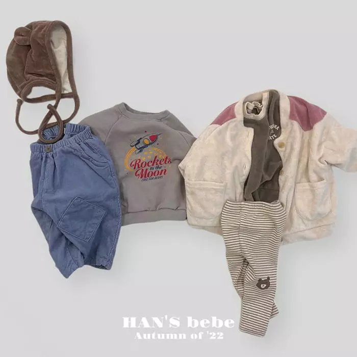 Han's - Korean Baby Fashion - #babyoutfit - Bebe Bear Hat - 12