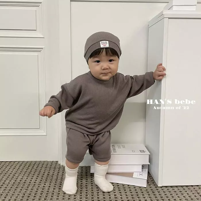 Han's - Korean Baby Fashion - #babyoutfit - Happy Beanie - 8