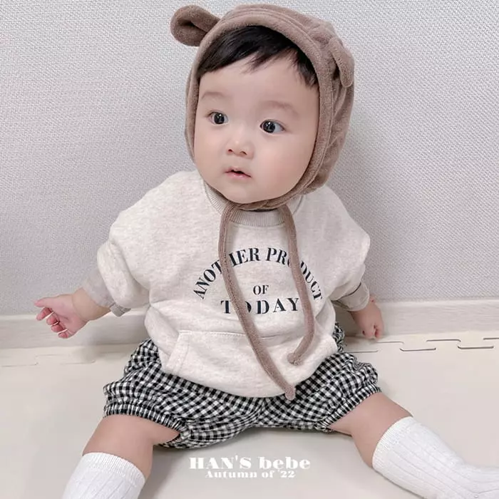 Han's - Korean Baby Fashion - #babywear - Check Bloomer - 7