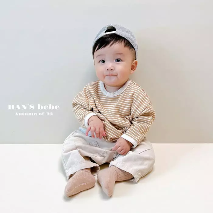 Han's - Korean Baby Fashion - #babywear - Lucy Stripes Tee