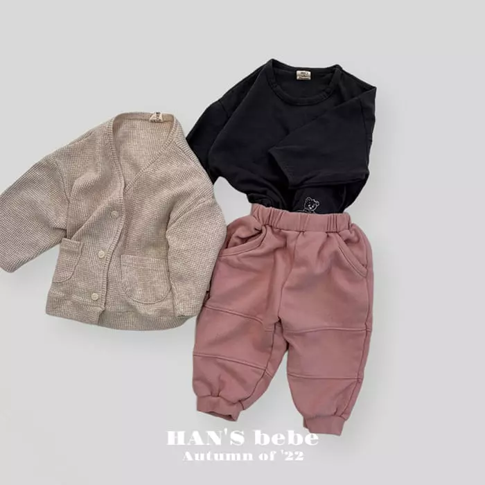 Han's - Korean Baby Fashion - #smilingbaby - Waffle Cardigan - 12