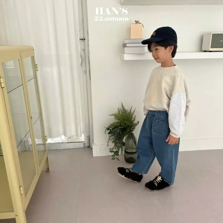 Han's - Korean Children Fashion - #Kfashion4kids - Off Sweatshirt - 3