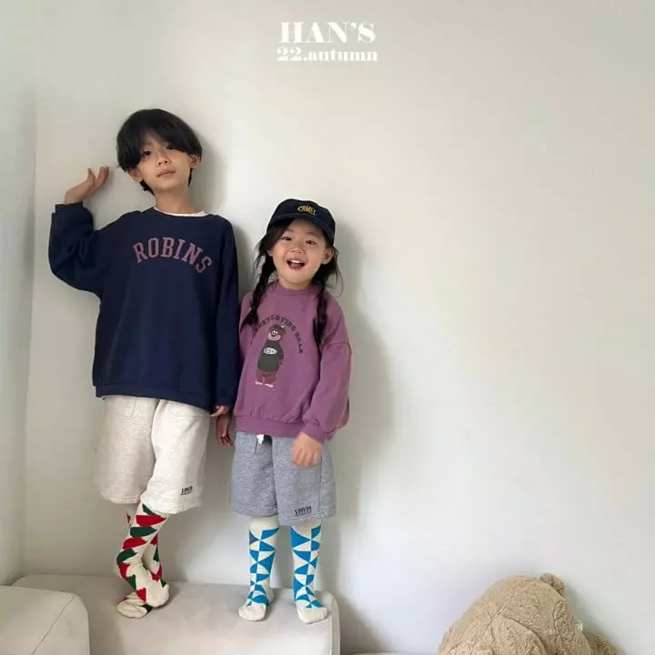 Han's - Korean Children Fashion - #childofig - Honey Bear Sweatshirt - 10