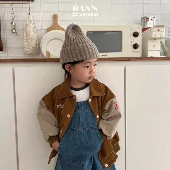 Han's - Korean Children Fashion - #fashionkids - Pocket Denim One-piece - 11