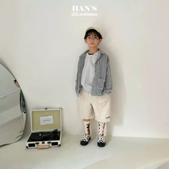 Han's - Korean Children Fashion - #fashionkids - Pocket Shirt