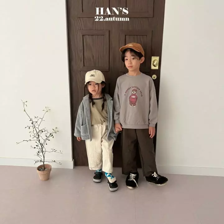 Han's - Korean Children Fashion - #fashionkids - Patch Dia Pants - 4