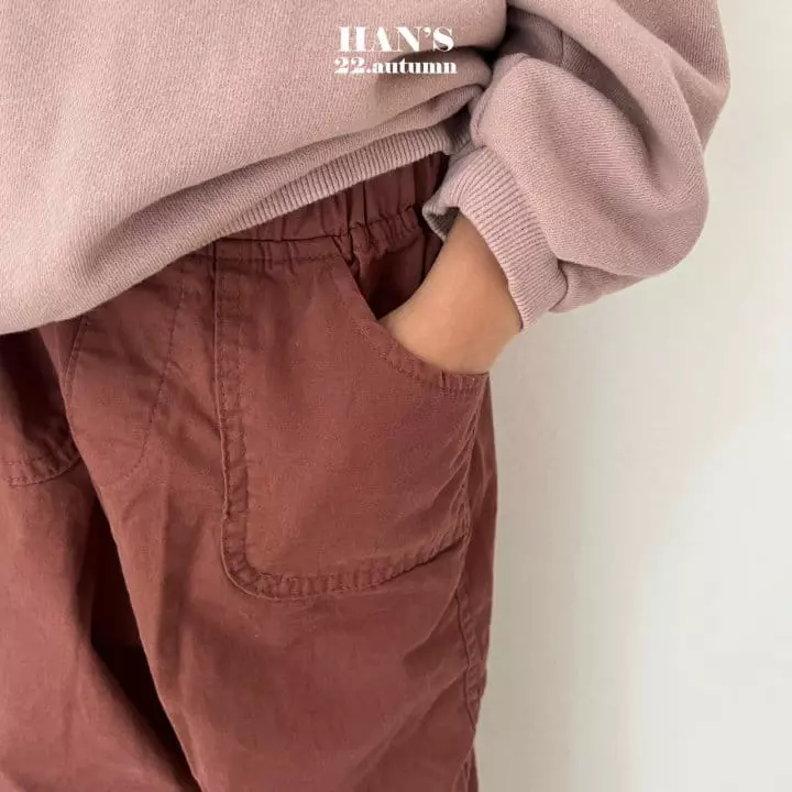 Han's - Korean Children Fashion - #magicofchildhood - Stitch Pocket Pants - 12