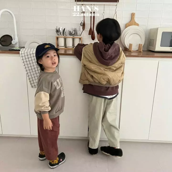 Han's - Korean Children Fashion - #minifashionista - Off Sweatshirt - 6