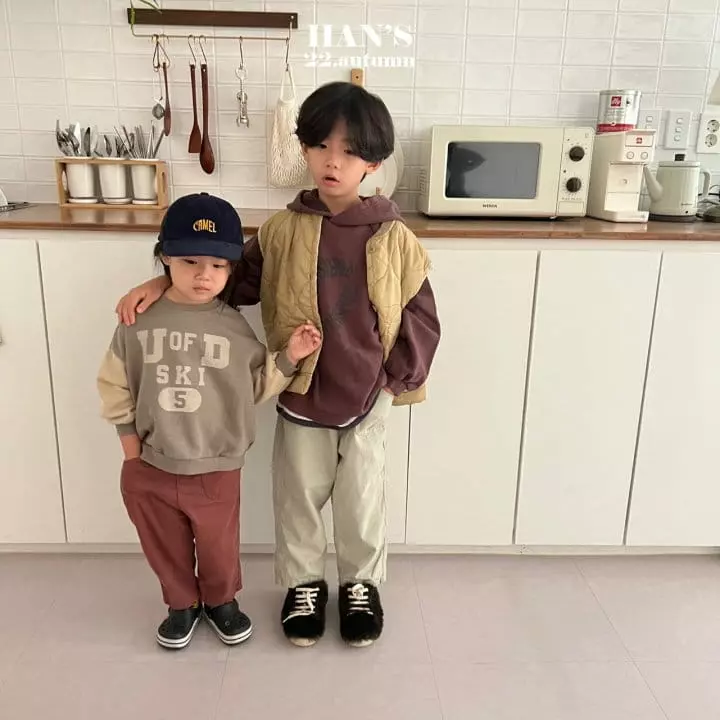 Han's - Korean Children Fashion - #todddlerfashion - Off Sweatshirt - 8