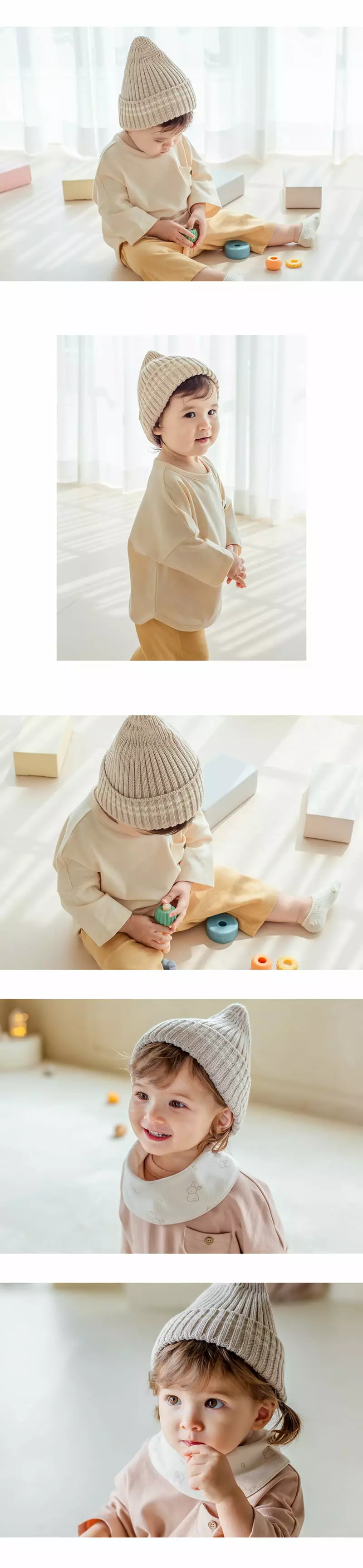 Happy Prince - Korean Baby Fashion - #babyboutique - Genie Knit Beanie - 6