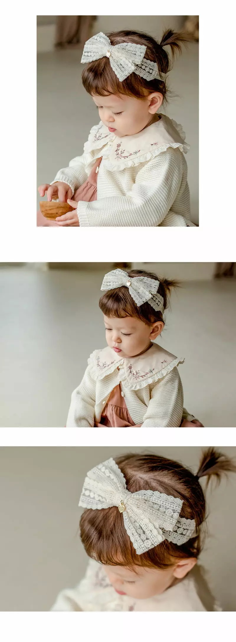 Happy Prince - Korean Baby Fashion - #babyboutique - Live Lace Hairband [set of 5] - 6