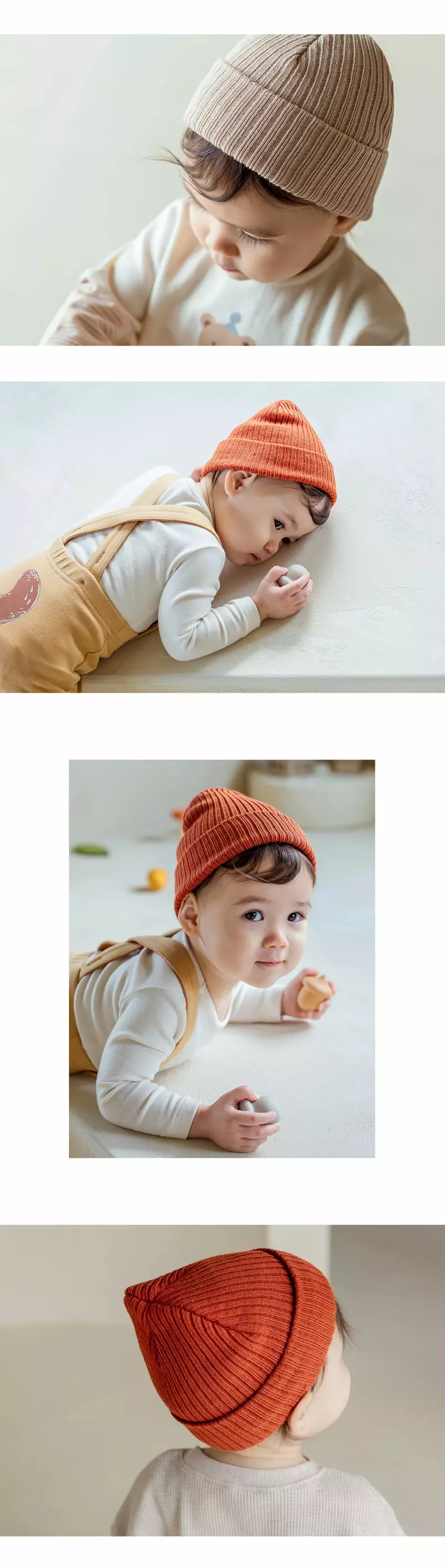 Happy Prince - Korean Baby Fashion - #babyboutiqueclothing - Stylr Rib Beanie - 3