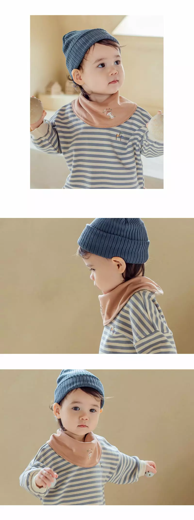 Happy Prince - Korean Baby Fashion - #babyboutiqueclothing - Shaillo Reversible Banana Bib - 6