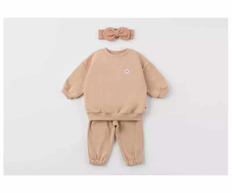 Happy Prince - Korean Baby Fashion - #babyclothing - Ariel Baby Top Bottom Set - 5