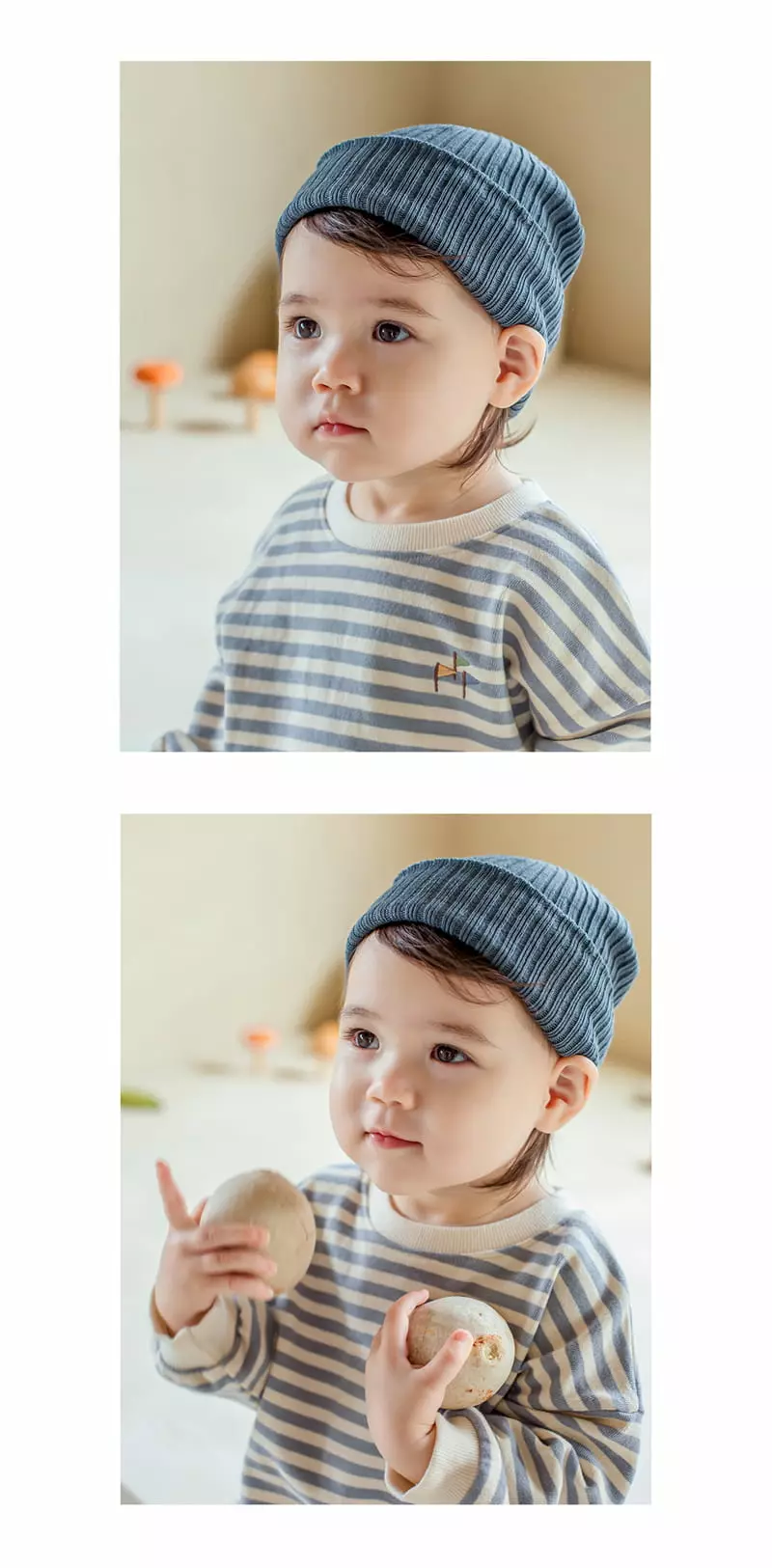 Happy Prince - Korean Baby Fashion - #babyboutiqueclothing - Stylr Rib Beanie - 4