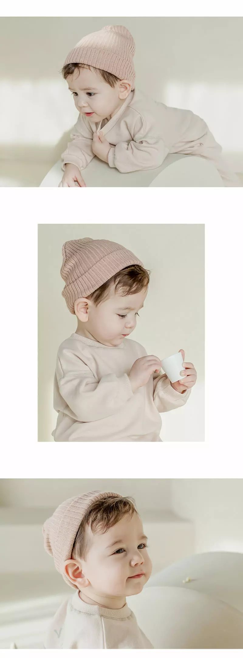Happy Prince - Korean Baby Fashion - #babyfashion - Stylr Rib Beanie - 5
