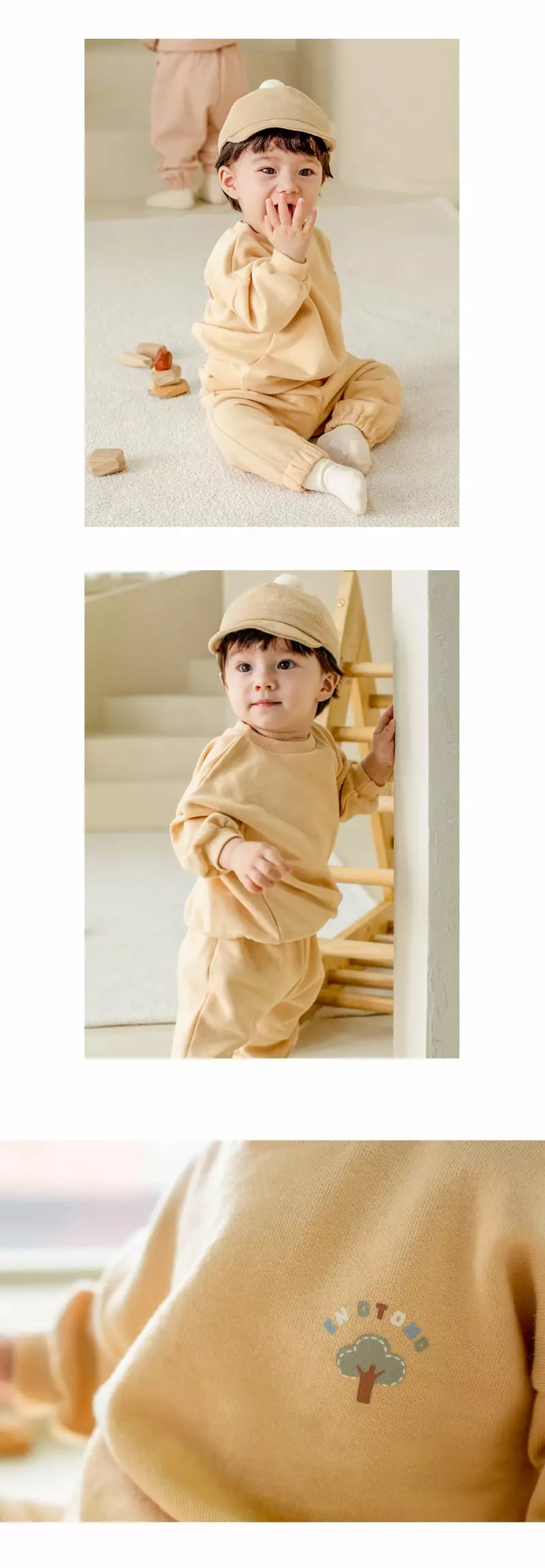 Happy Prince - Korean Baby Fashion - #babyfashion - Bael Baby Set - 3