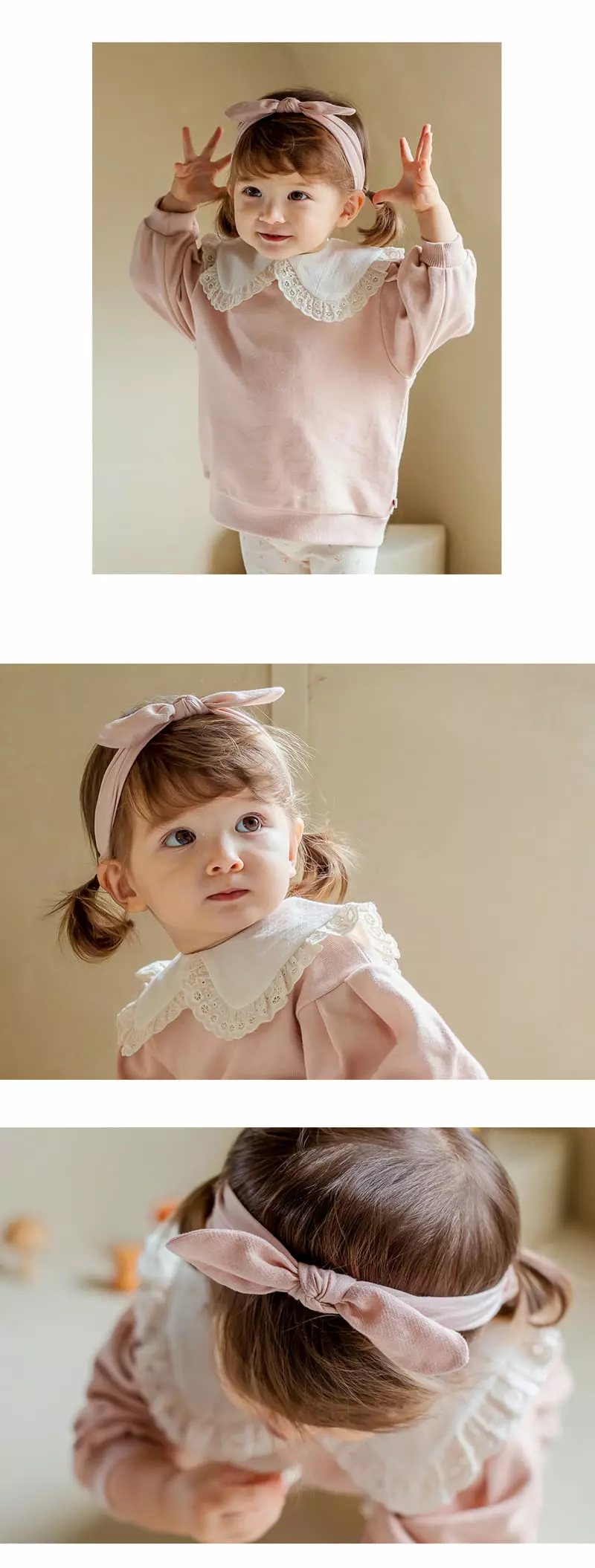 Happy Prince - Korean Baby Fashion - #babyfashion - Sillin Baby Hairband [set of 5] - 5