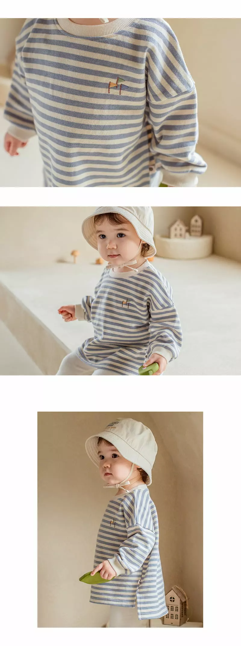 Happy Prince - Korean Baby Fashion - #babyfashion - Dine Sweatshirt - 4