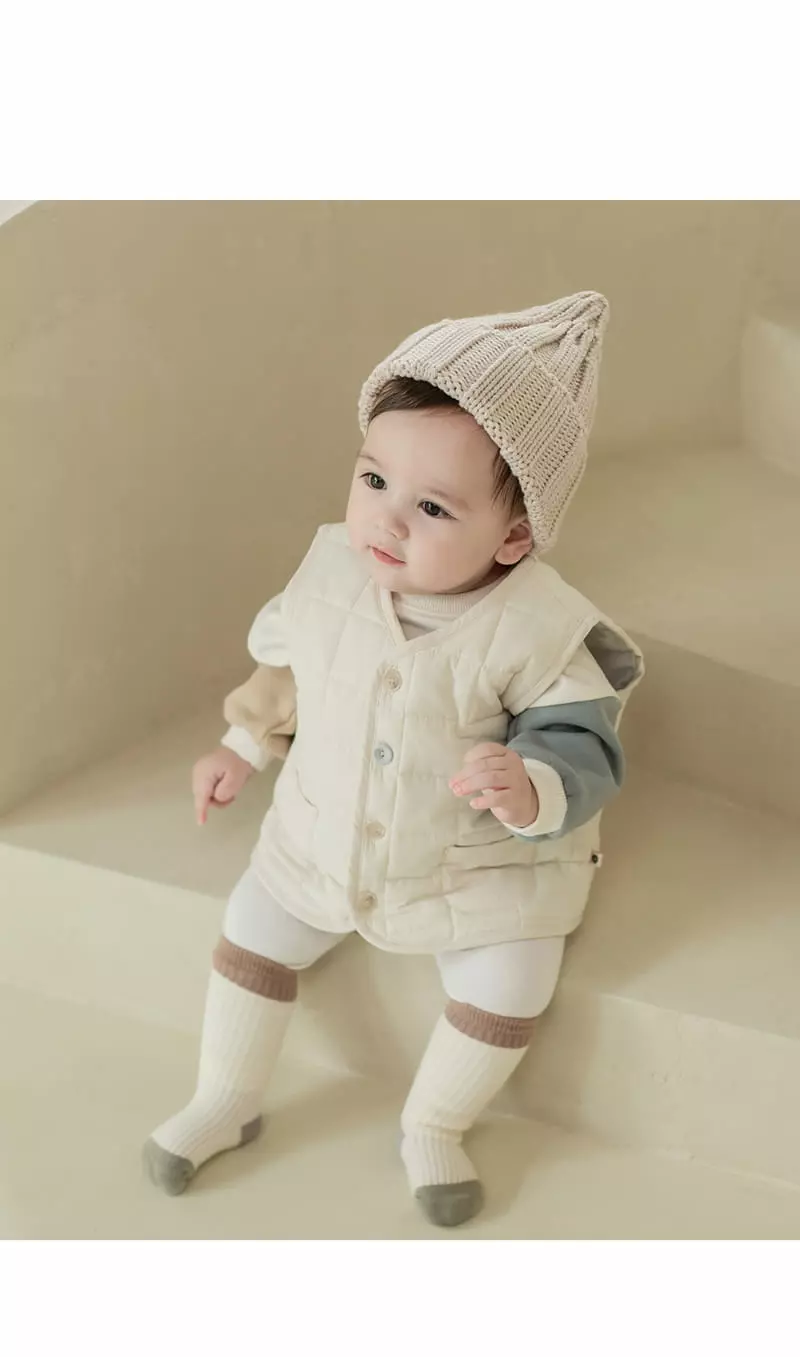 Happy Prince - Korean Baby Fashion - #babyfever - Maribell Quilting Vest