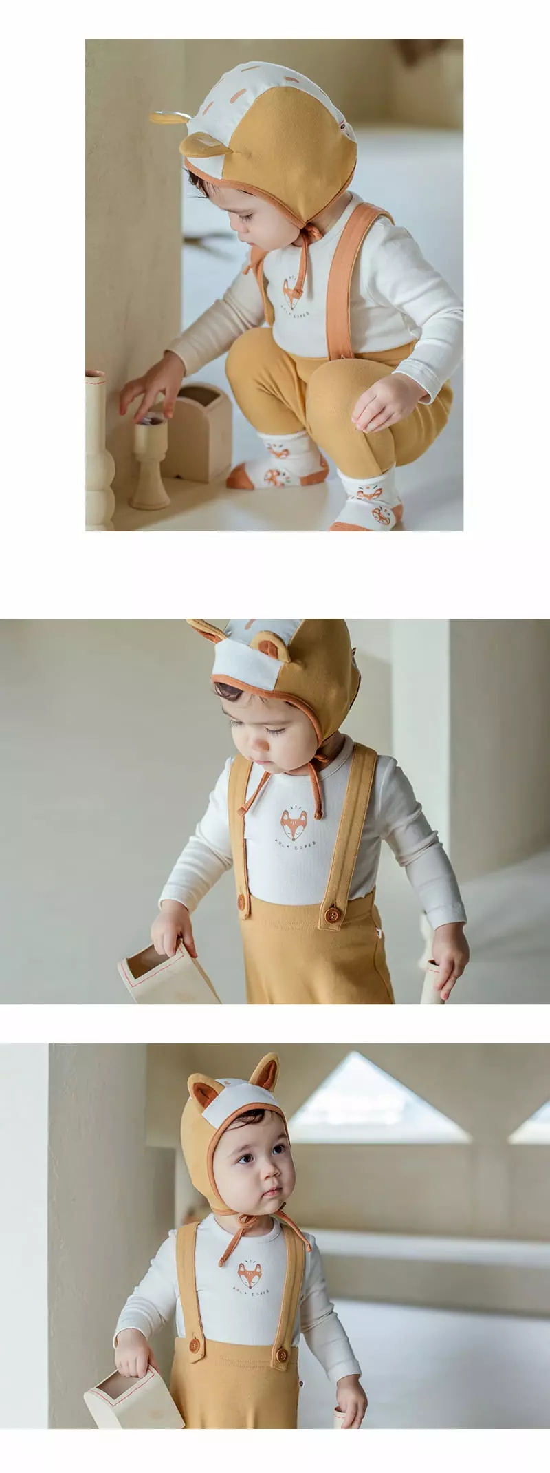 Happy Prince - Korean Baby Fashion - #babyfever - Soro Leggings Top Bottom Set - 5