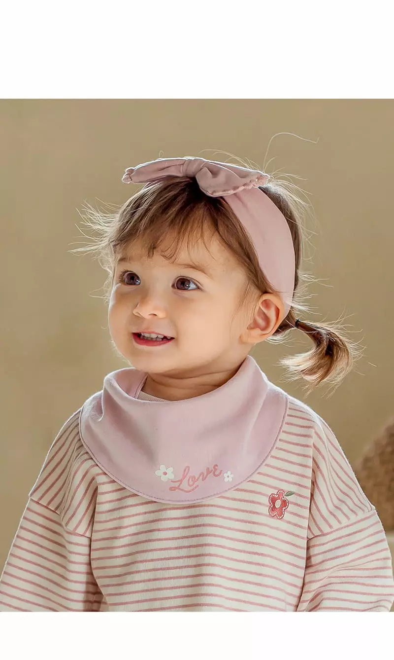 Happy Prince - Korean Baby Fashion - #babygirlfashion - Riena Reversible bib