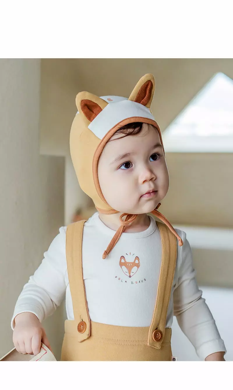 Happy Prince - Korean Baby Fashion - #babygirlfashion - Ssoro Baby Bonnet