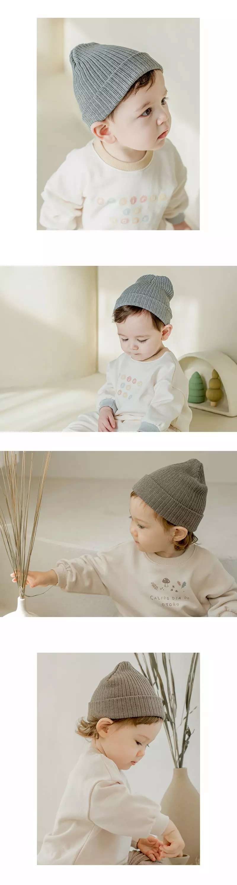 Happy Prince - Korean Baby Fashion - #babylifestyle - Stylr Rib Beanie - 8
