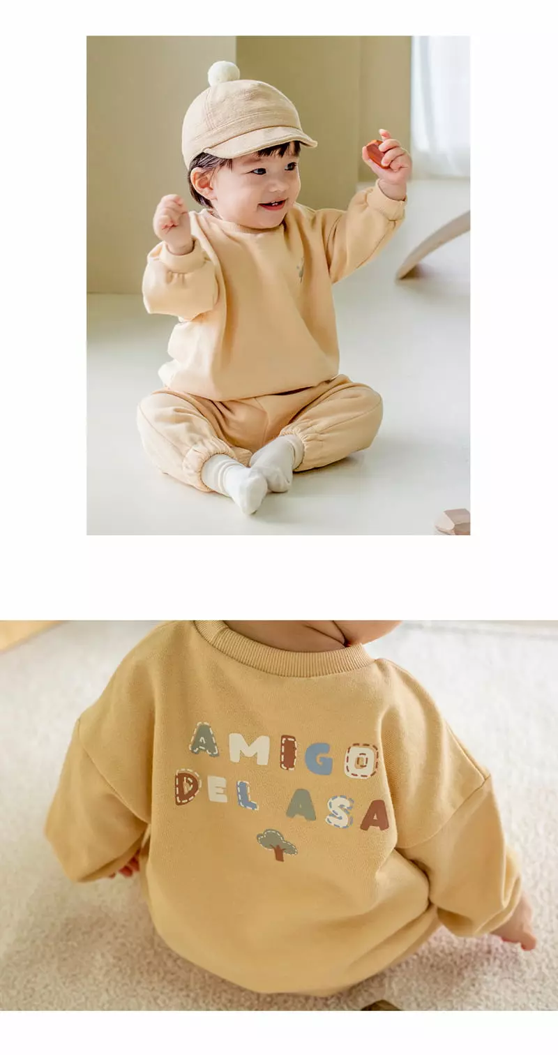 Happy Prince - Korean Baby Fashion - #babylifestyle - Bael Baby Set - 6