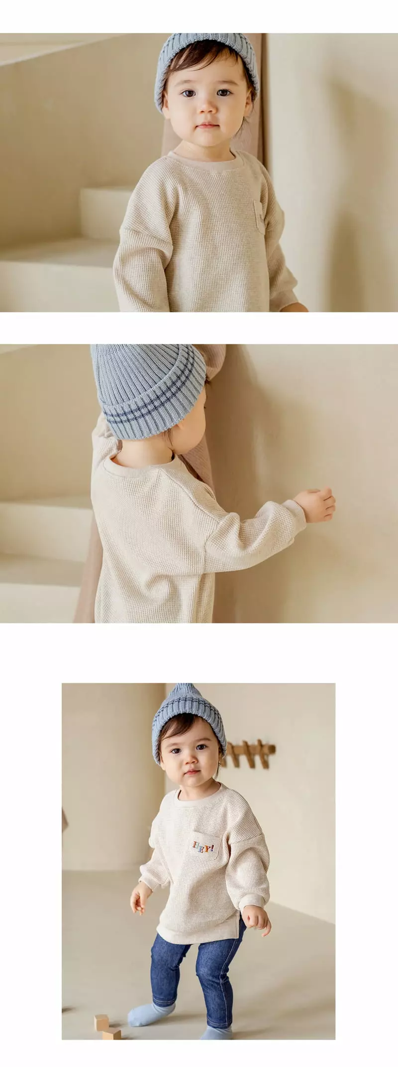 Happy Prince - Korean Baby Fashion - #babylifestyle - Timosi Baby Swaetshirt - 3