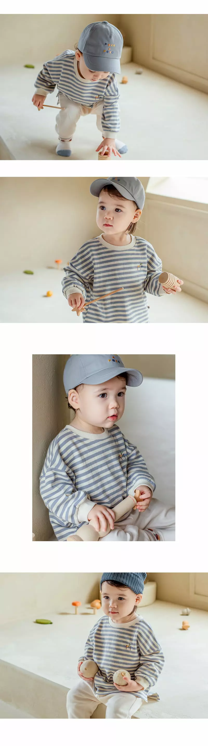 Happy Prince - Korean Baby Fashion - #babyoninstagram - Dine Sweatshirt - 7