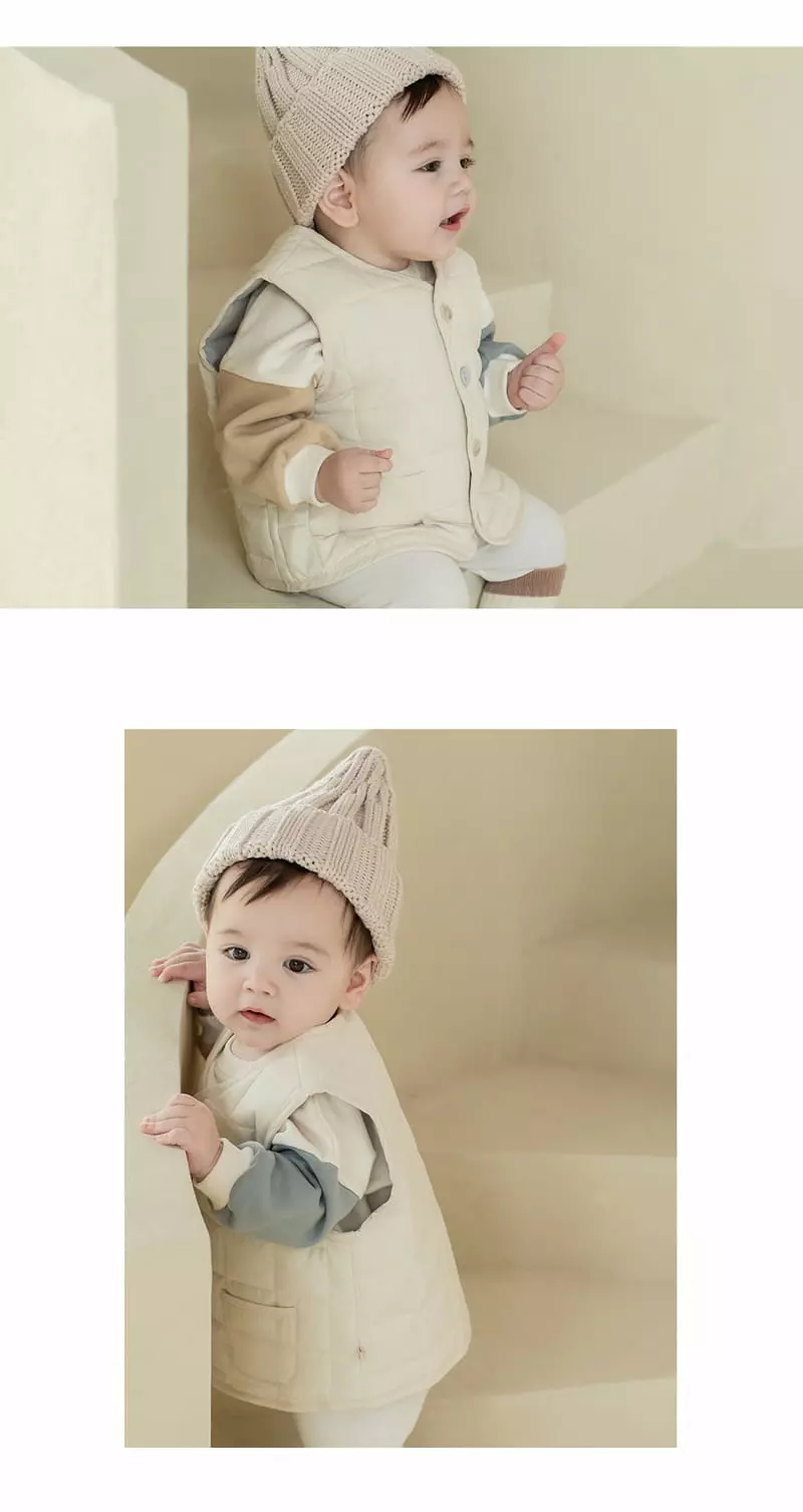 Happy Prince - Korean Baby Fashion - #babylifestyle - Maribell Quilting Vest - 4