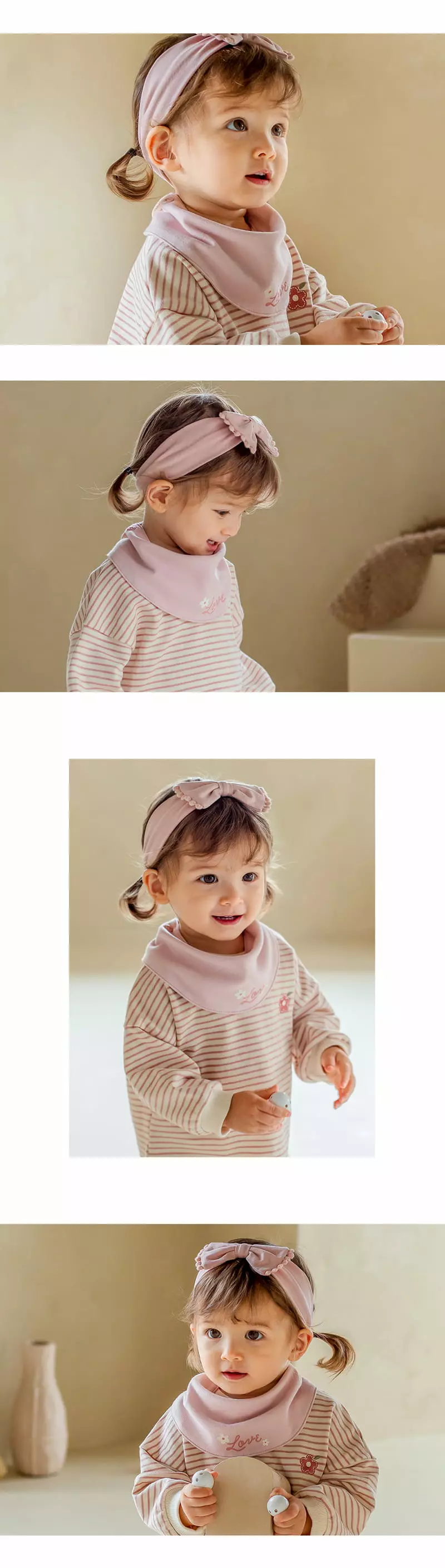Happy Prince - Korean Baby Fashion - #babyoninstagram - Riena Reversible bib - 3