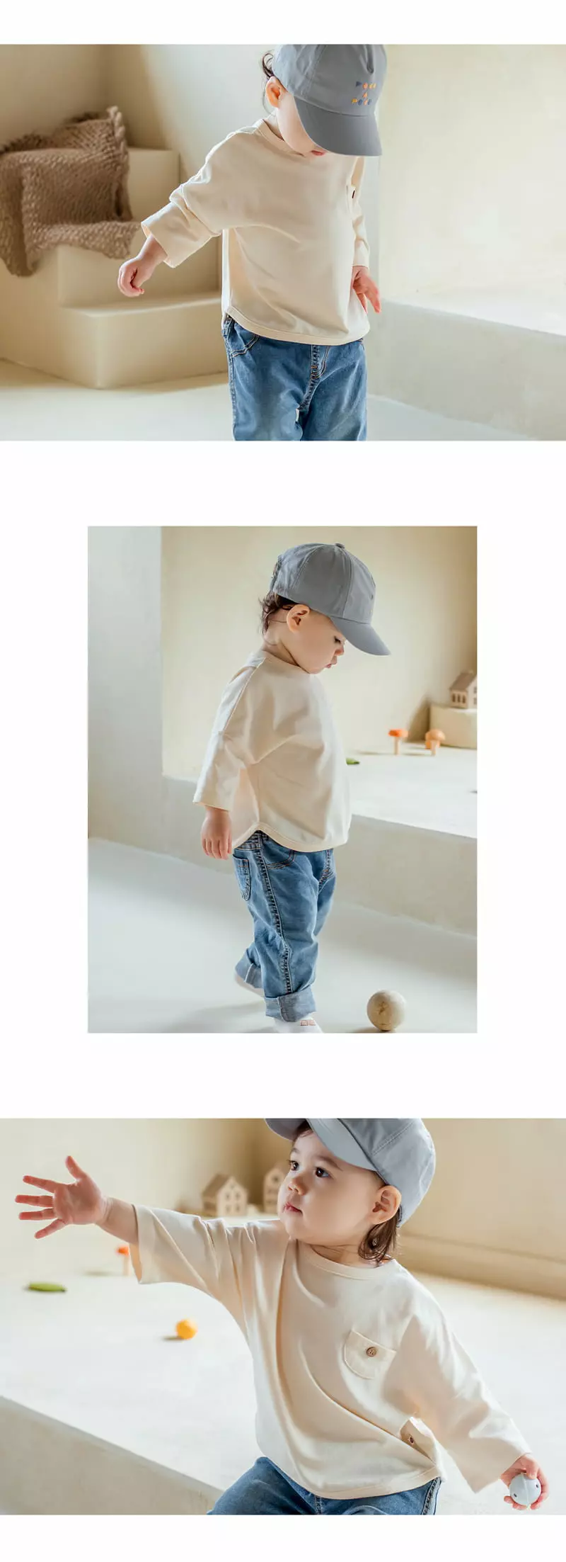Happy Prince - Korean Baby Fashion - #babyootd - Babican Tee - 3