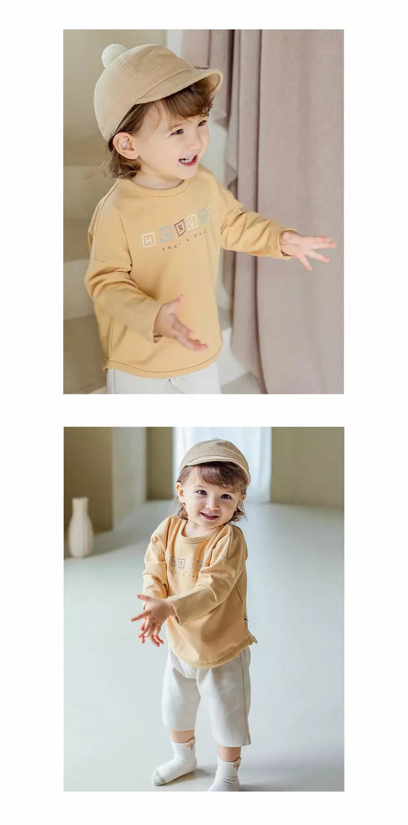 Happy Prince - Korean Baby Fashion - #babyootd - Mable Baby Tee - 3