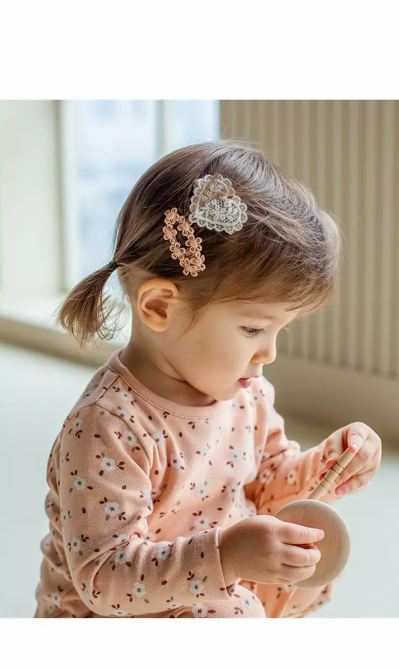 Happy Prince - Korean Baby Fashion - #babyootd - Love Emma Baby Hairpin [set of 5]