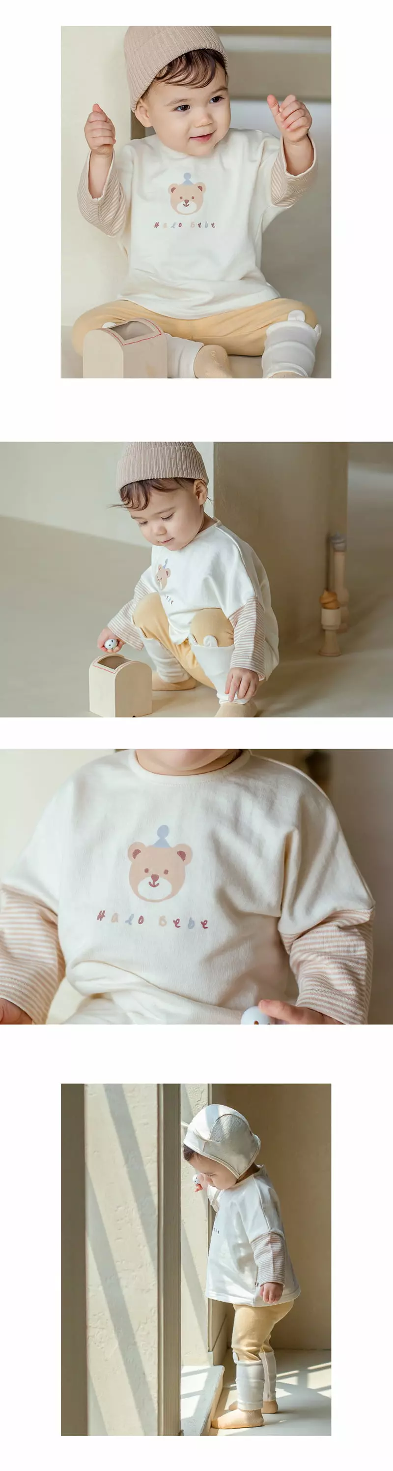 Happy Prince - Korean Baby Fashion - #babyoutfit - Eddice Tee - 3