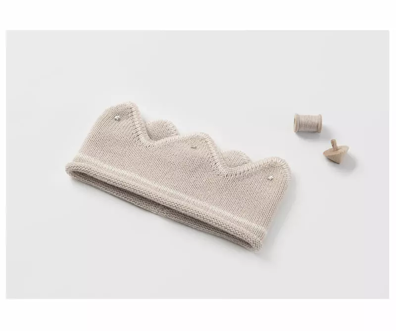 Happy Prince - Korean Baby Fashion - #babyoutfit - Genie Crown Knit Hariband [set of 5] - 4
