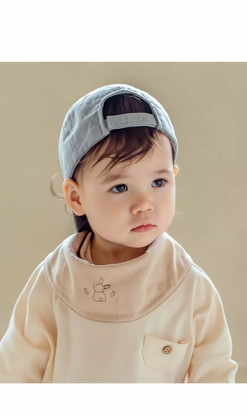 Happy Prince - Korean Baby Fashion - #babyoutfit - Rabbit Carrot Reversible Banana Bib