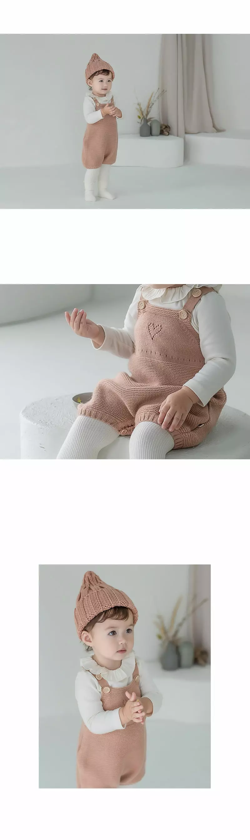 Happy Prince - Korean Baby Fashion - #babyoutfit - Tami Knit Overall - 3
