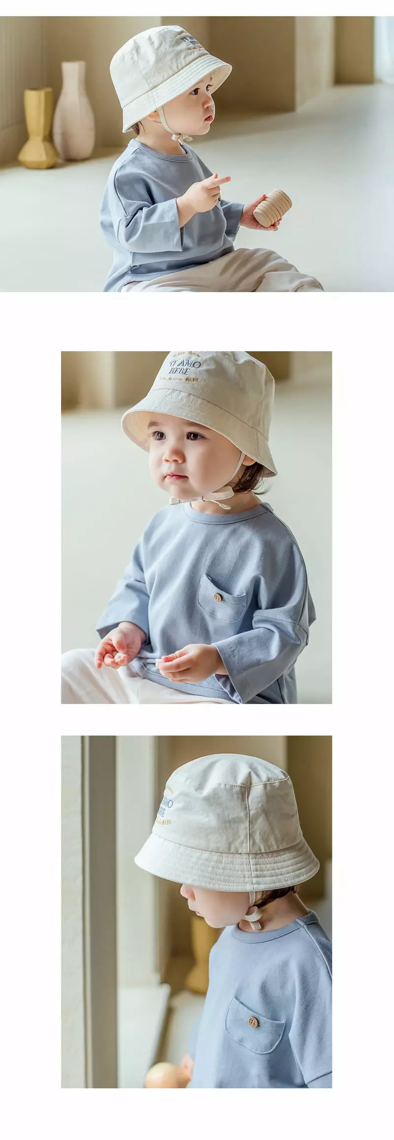 Happy Prince - Korean Baby Fashion - #babywear - Dayday Bucket Hat - 7