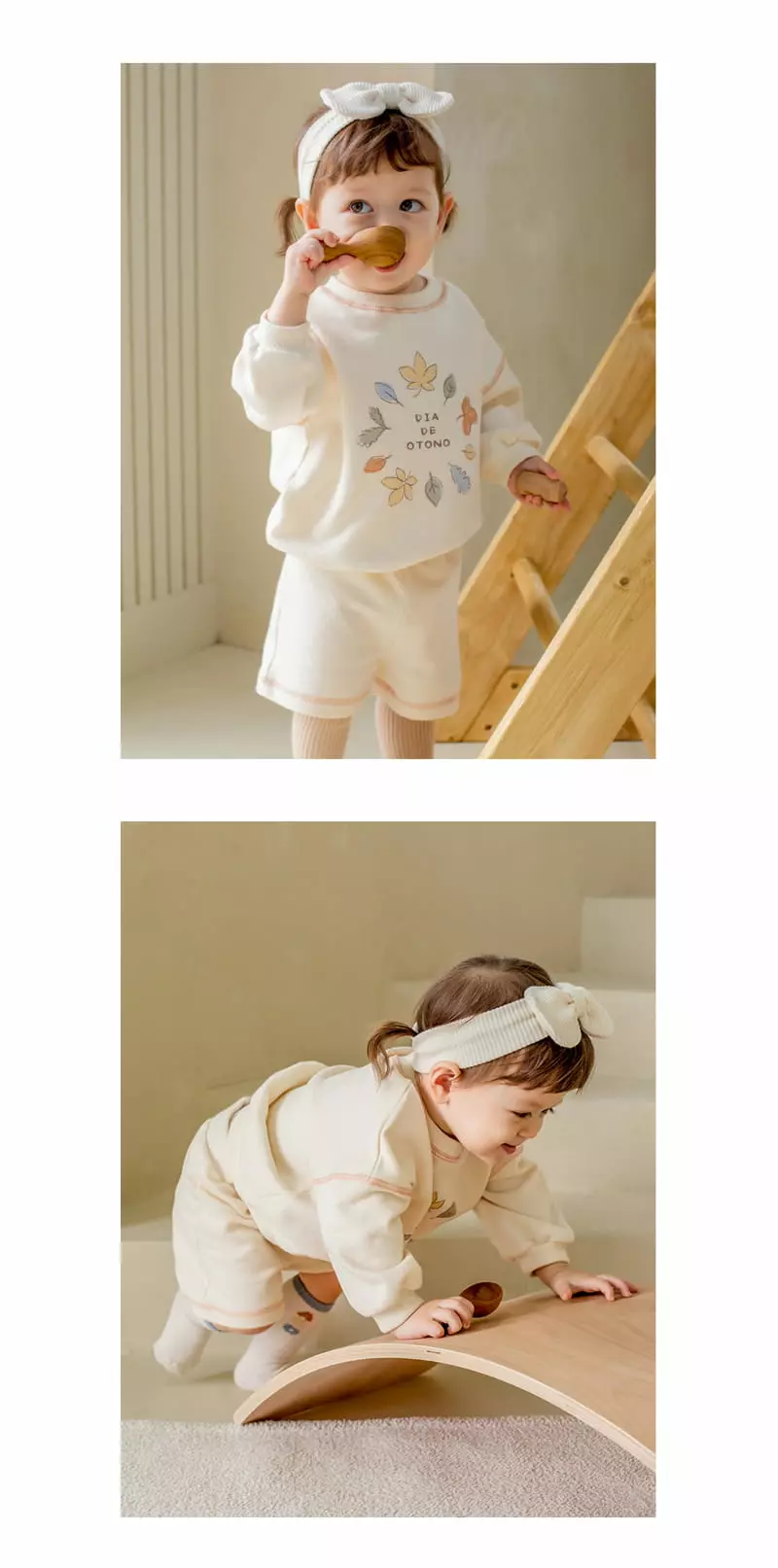 Happy Prince - Korean Baby Fashion - #babyoutfit - Kine Three Piece Set - 4