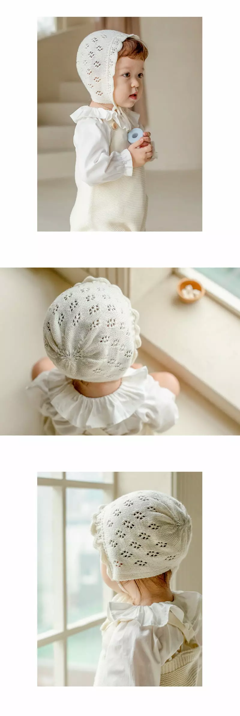 Happy Prince - Korean Baby Fashion - #babywear - Live Knit Bonnet - 6
