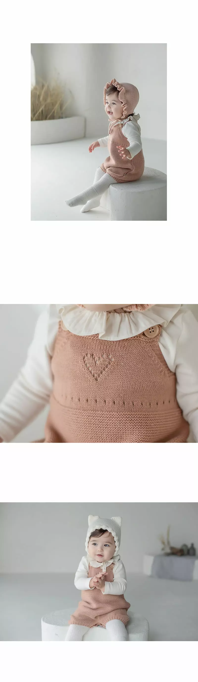 Happy Prince - Korean Baby Fashion - #babywear - Tami Knit Overall - 5