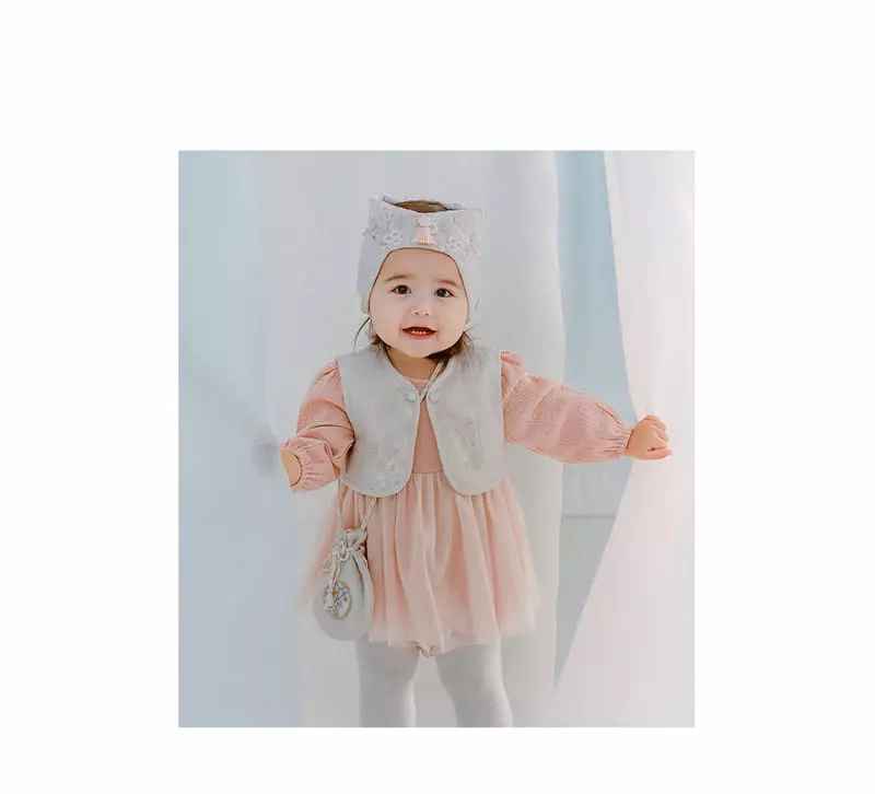 Happy Prince - Korean Baby Fashion - #onlinebabyboutique - Happy Prince Whole Hanbok Set Girl - 2
