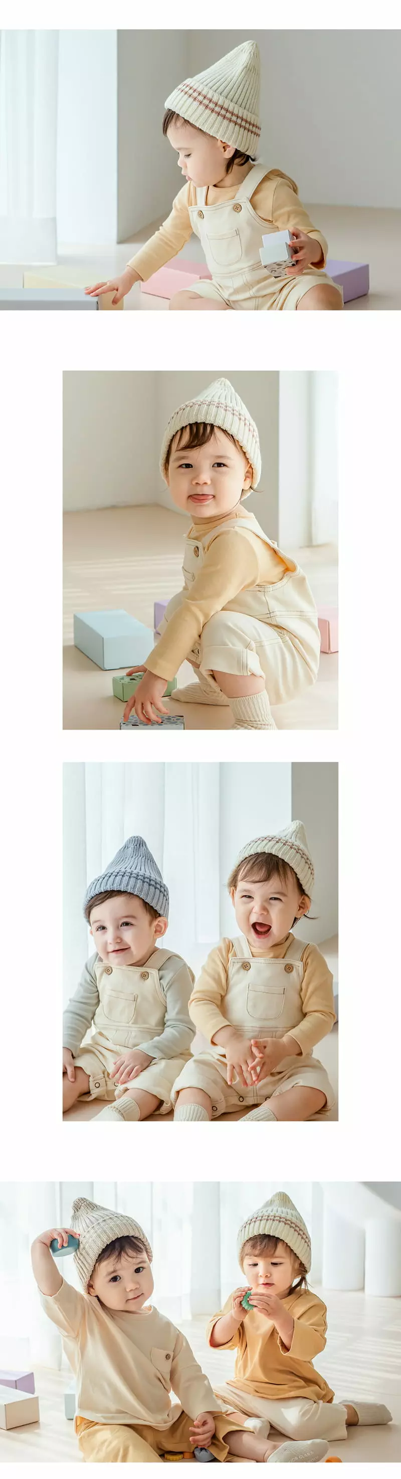Happy Prince - Korean Baby Fashion - #onlinebabyboutique - Genie Knit Beanie - 3