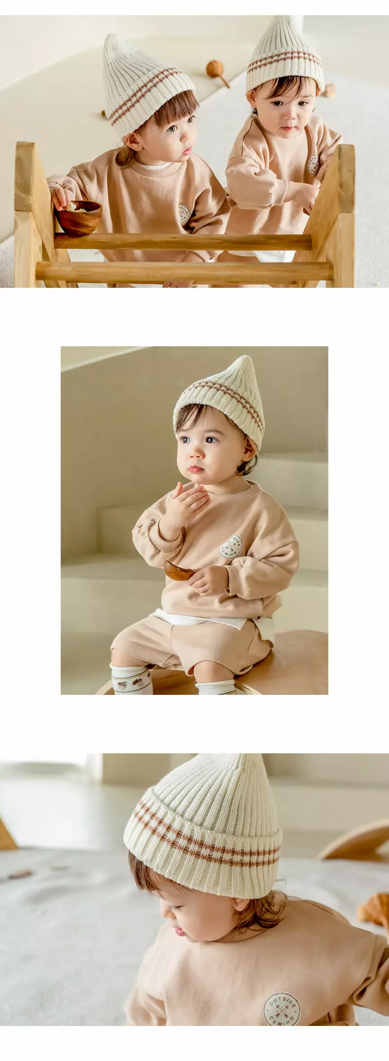 Happy Prince - Korean Baby Fashion - #onlinebabyboutique - Genie Knit Beanie - 4