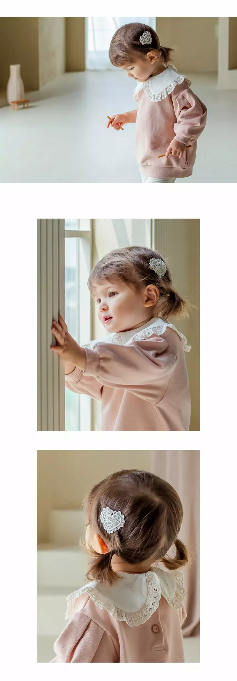 Happy Prince - Korean Baby Fashion - #onlinebabyshop - Love Emma Baby Hairpin [set of 5] - 6