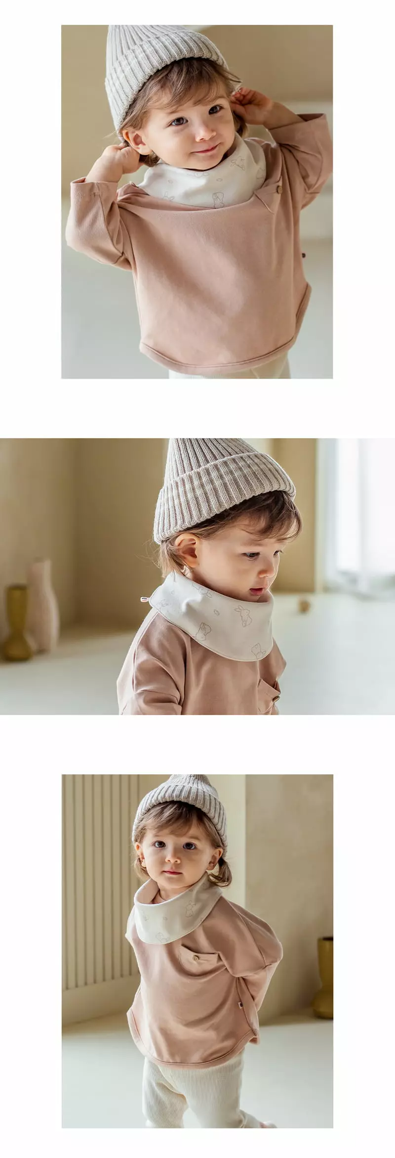 Happy Prince - Korean Baby Fashion - #smilingbaby - Rabbit Carrot Reversible Banana Bib - 5